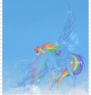 Rainbow Dash Fluttershy My Little Pony Horse - Carousel 