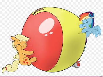 Rainbow Dash, Pinkie Pie, Cartoon, Sticker PNG