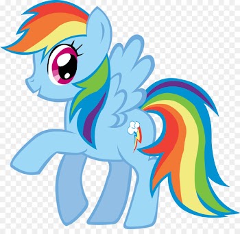 Rainbow Dash Pinkie Pie My Little Pony Clip art - Rainbow Unicorn Cliparts 