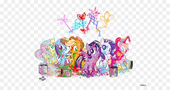 Rainbow Dash Pony Fluttershy Applejack Pinkie Pie - pearls before swine 
