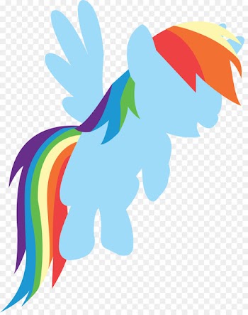 Rainbow Dash Pony Princess Luna Artist - overlord vector 