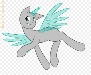 Rainbow Dash Pony Princess Luna Pretty Fly Winged unicorn - pegasus 