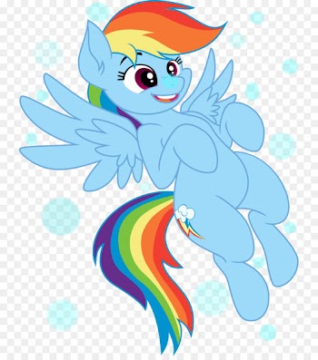 Rainbow Dash Pony Rarity Pinkie Pie Fluttershy - abejon bubble 