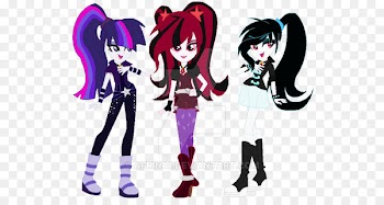 Rainbow Dash Twilight Sparkle Pinkie Pie Pony Rarity - dazzlings pennant 