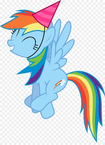 Rainbow Dash Twilight Sparkle Rarity Clip art - Birthday 