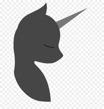 Rainbow Dash Twilight Sparkle Silhouette - minimal 