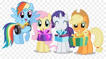 Rainbow Dash Twilight Sparkle Wedding invitation My Little Pony - My little pony 