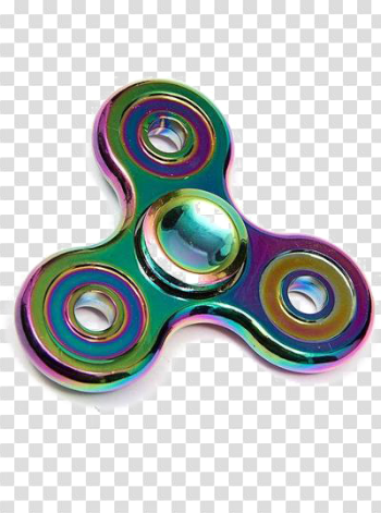 Rainbow Fidget Spinner PNG Pic