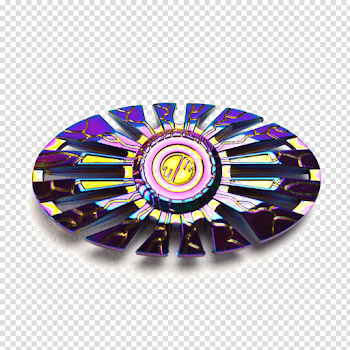 Rainbow Fidget Spinner Transparent Images