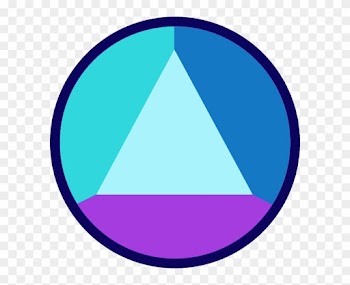 Rainbow Fluorite Sapphire Gemstone - Steven Universe Rose Gem