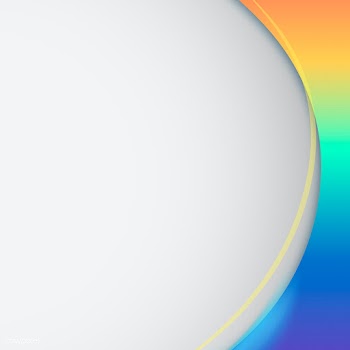 Rainbow gradient curve frame template vector | Free  vector - 2347917