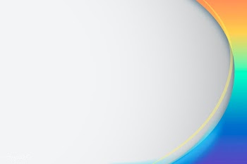 Rainbow gradient curve frame template vector | Free  vector - 2347924
