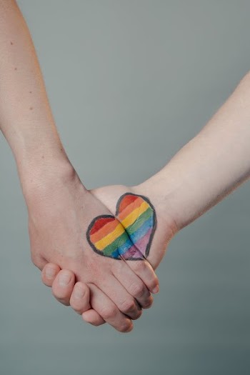 Rainbow Hands Heart