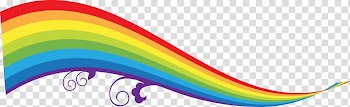 Rainbow illustration, Area , Colorful rainbow transparent background PNG clipart
