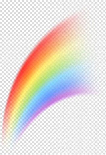 Rainbow illustration, Rainbow Desktop Curve , rose border frame transparent background PNG clipart