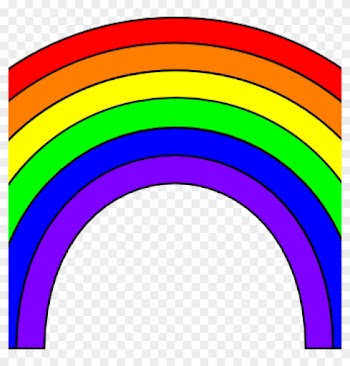 Rainbow Images Clip Art Rainbow Clip Art Clipart Panda - Verbotsschild