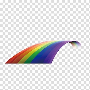 Rainbow Light Cloud iridescence, rainbow transparent background PNG clipart