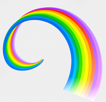 Rainbow Line PNG Clipart | Gallery Yopriceville - High-Quality ...
