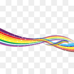 Rainbow Line Png, Vector, PSD, and Clipart With Transparent ...