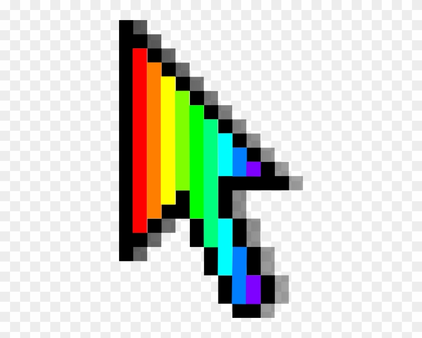 Rainbow Mouse Clip Art - Mouse Pointer Png