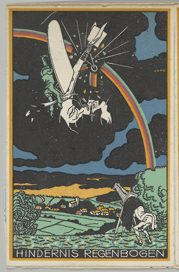 Rainbow Obstacle (Hindernis Regenbogen) (1911) | Free Photo - rawpixel