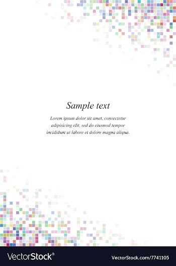 Rainbow page corner design template vector image