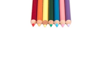 Rainbow Pencil Crayons