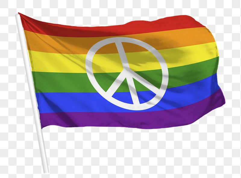 Rainbow png flag waving, LGBTQ | Free PNG - rawpixel