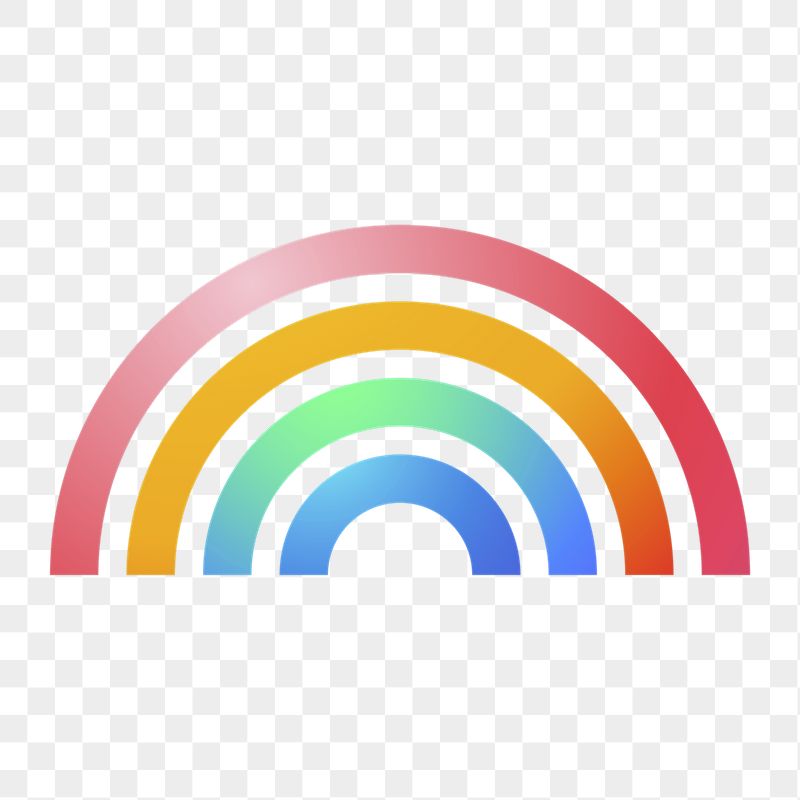 Rainbow png icon sticker, aesthetic | Free Icons - rawpixel