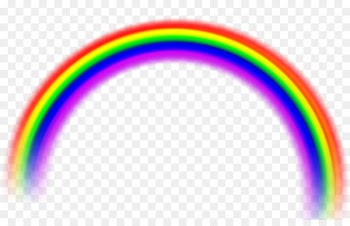Rainbow Purple Sky Pattern - rainbow 