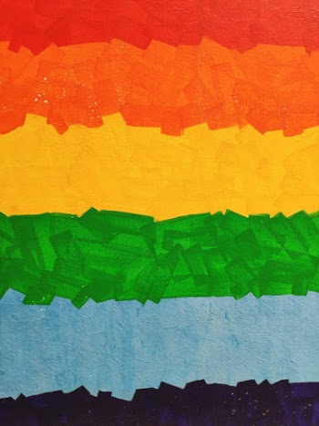 Rainbow Rainbow on the Wall