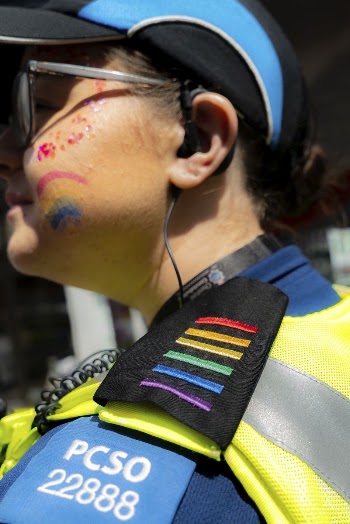 Rainbow shoulder badge, July 20, | Free Photo - rawpixel