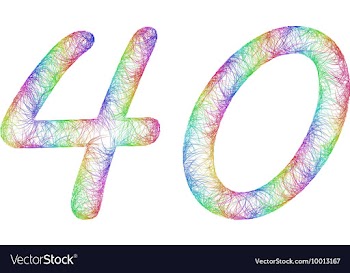 Rainbow Sketch Font Design vector image
