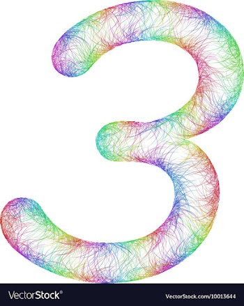 Rainbow Sketch Font Design vector image