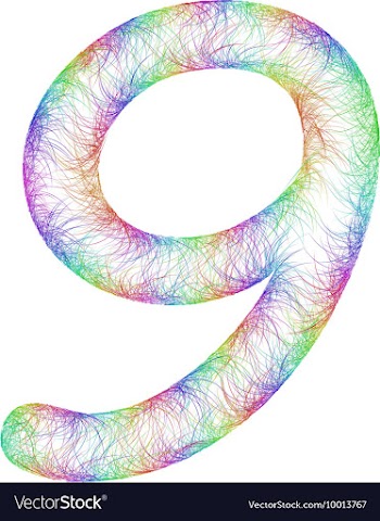 Rainbow Sketch Font Design vector image