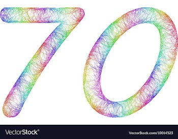 Rainbow Sketch Font Design vector image