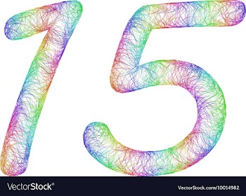 Rainbow Sketch Font Design vector image