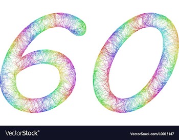 Rainbow Sketch Font Design vector image