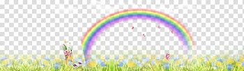 Rainbow Sky Purple , Colorful grass background transparent background PNG clipart