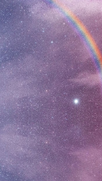 Rainbow space phone wallpaper, pink | Free Photo - rawpixel
