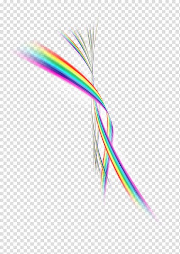 Rainbow stripe, multicolored abstract illustration transparent background PNG clipart