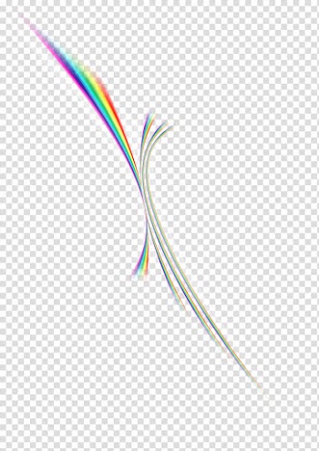 Rainbow stripe, multicolored abstract illustration transparent background PNG clipart