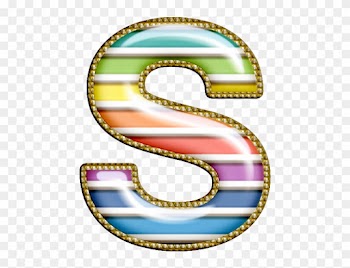 Rainbow Stripes *✿* - Letter