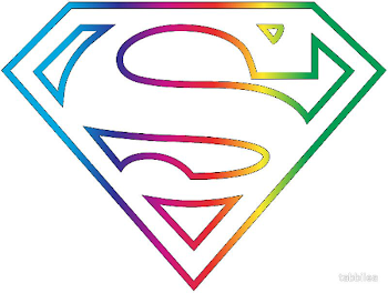 Rainbow Supergirl Symbol | Super girl | Supergirl, Symbols, Rainbow