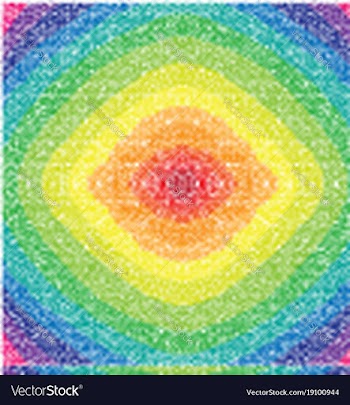 Rainbow texture background vector image