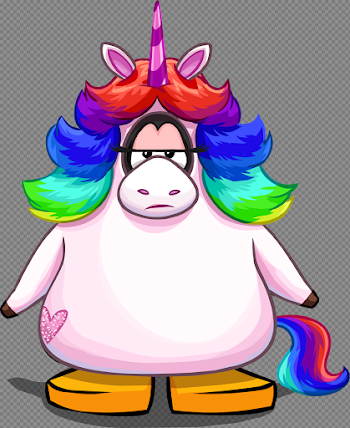 Rainbow Unicorn Outfit Player Card.png #80521 - PNG Images - PNGio