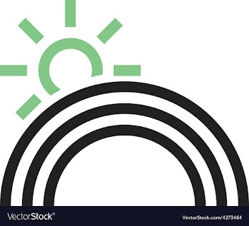 Rainbow vector image