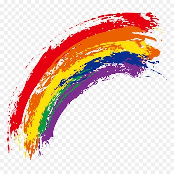 Rainbow Watercolor painting Royalty-free - rainbow 