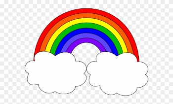 Rainbow With Clouds Clip Art At Clker - Bureau Of Energy Efficiency