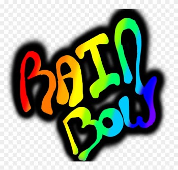 Rainbow Words By Converse-kitten - Graphic Design